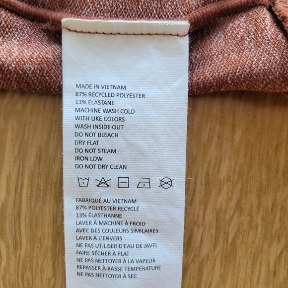 Women's Rust Long Sleeve Top - Picture 6 of 6